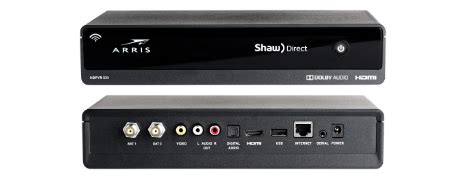 shaw satellite set top box